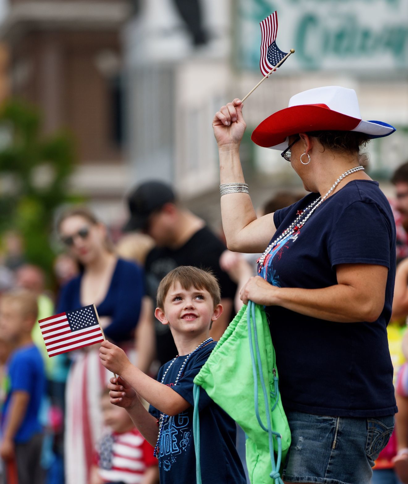 Stars and stripes at Laurel's annual 4th of July Parade